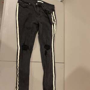 PacSun Stacked Skinny Black Jeans 31x30